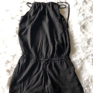 Black shorts romper